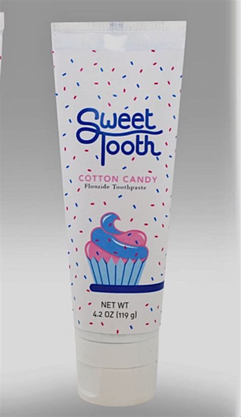 Cotton Candy Toothpaste .